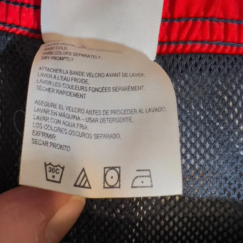 Speedo Bathing Suit Trunks Men's Small Mesh Lined Pockets Drawstring Beach Swim - Picture 14 of 14